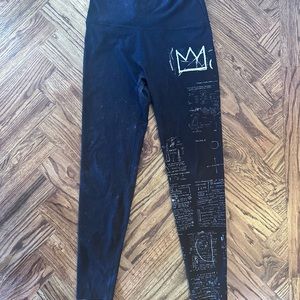 Wear it to Heart Peloton Basquiat leggings